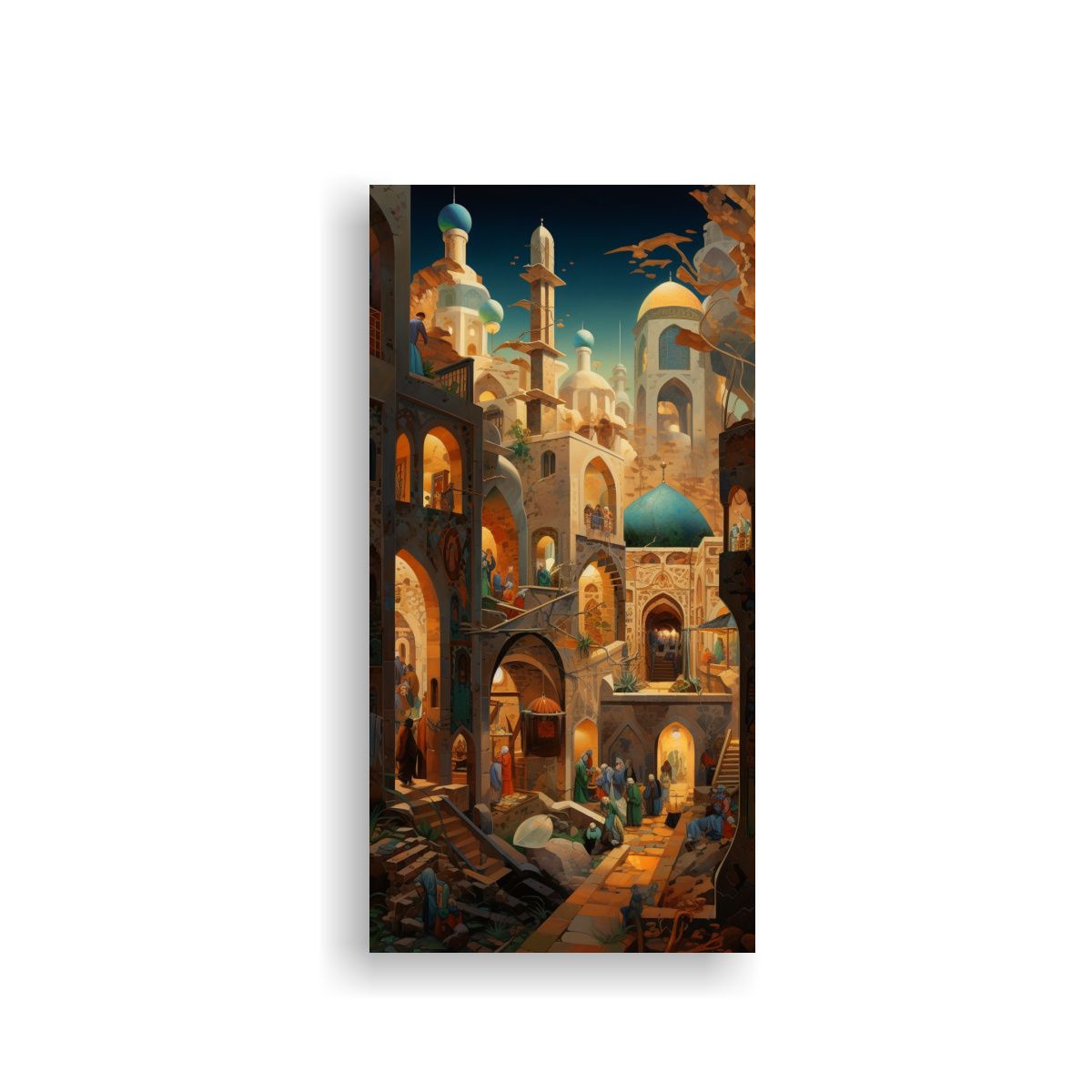 GENERICO - Pinturas Decorativas Abstractas De Viaje A 70x140 Cm