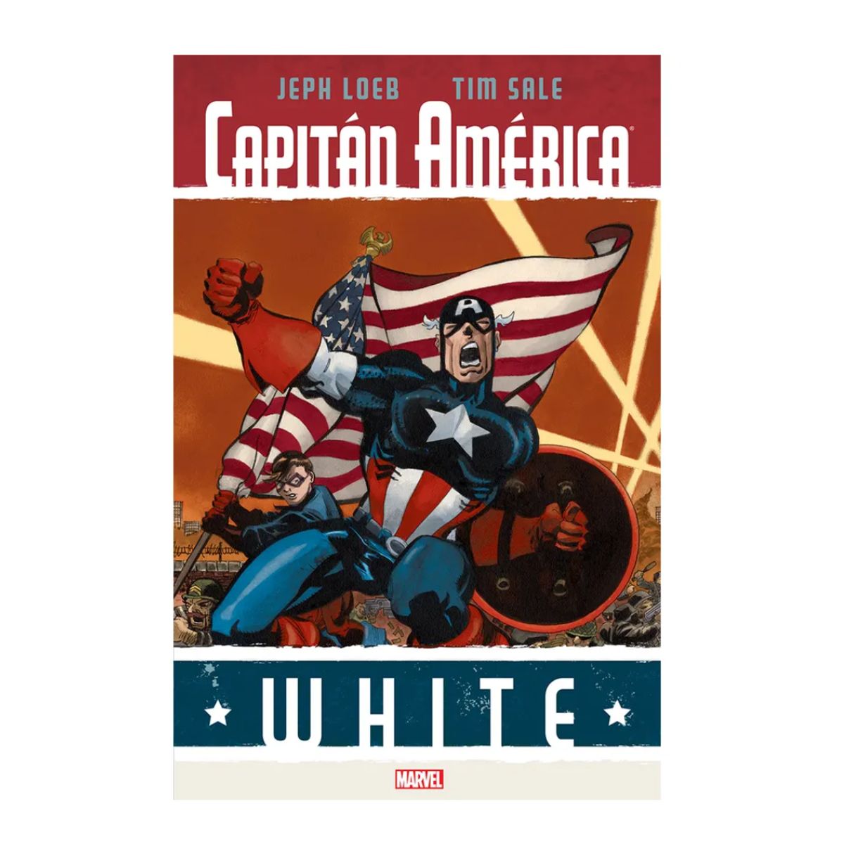 PANINI - Capitán América - White