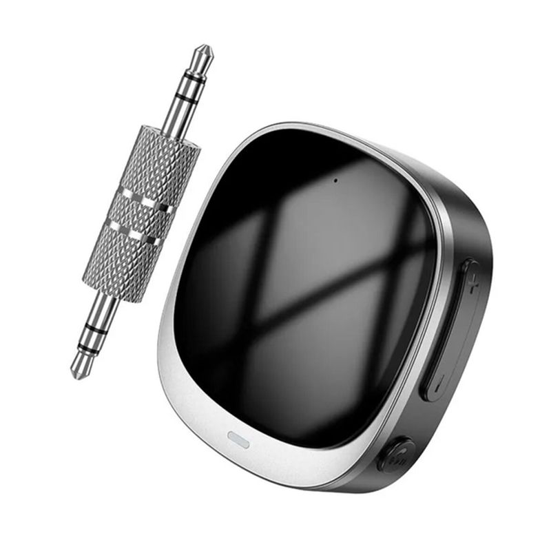 HOCO - Receptor Bluetooth de auto  AUX 3,5mm Hoco E80