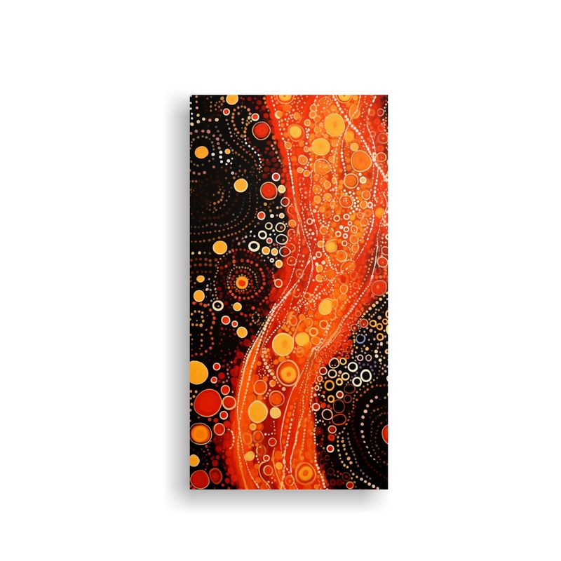 GENERICO - Lienzo De Tela Sublimada Con Interpretación 70x140 Cm