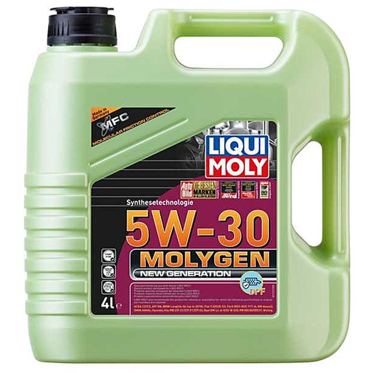 LIQUI MOLY - Aceite Motor Diesel Molygen 5w30 Dpf Liqui Moly 4l