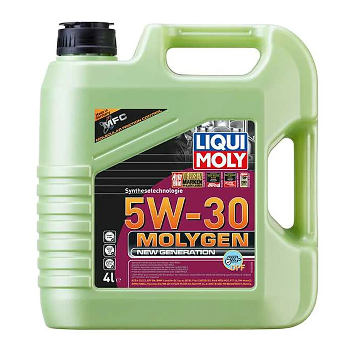 LIQUI MOLY - Aceite Motor Diesel Molygen 5w30 Dpf Liqui Moly 4l