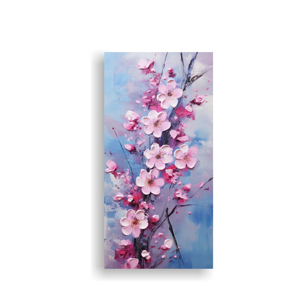 GENERICO - Dibujo Fantástico Pintura Vibrante Flores 70x140 Cm