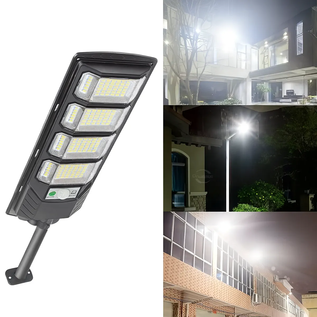 GENERICO - Foco Solar LED 800W Exterior IP65 con Control Remoto