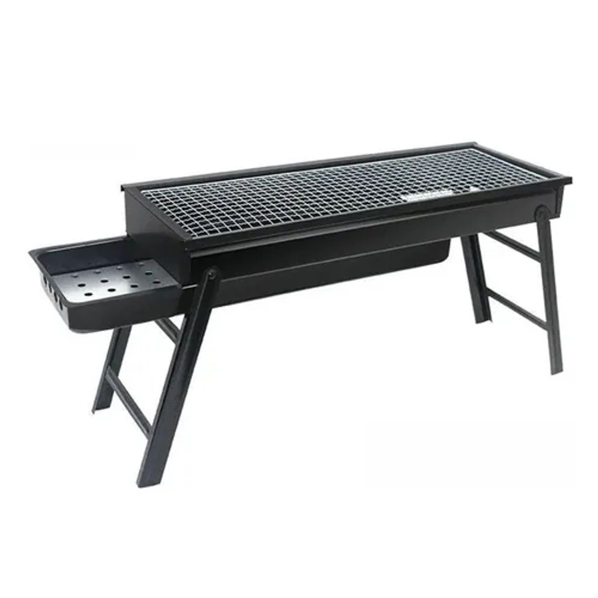 GENERICO - Parrilla Portátil Plegable para Asados Grill Bbq Color Negro