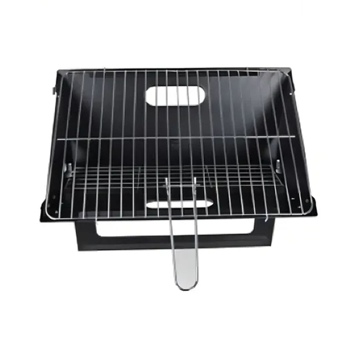 GENERICO - Asador A Carbon Plegable Portatil Mr Beef Color Negro