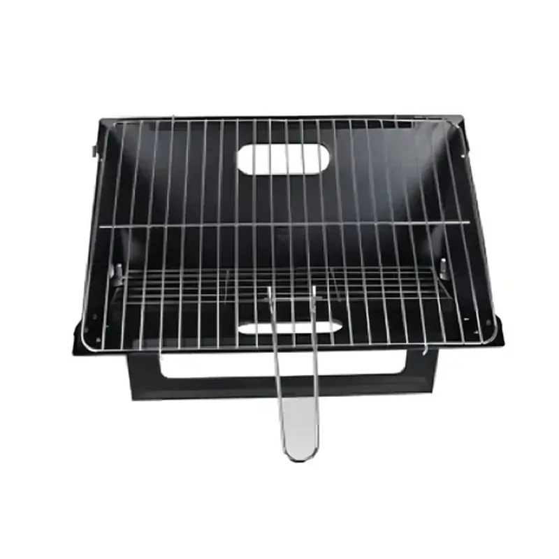 GENERICO - Asador A Carbon Plegable Portatil Mr Beef Color Negro