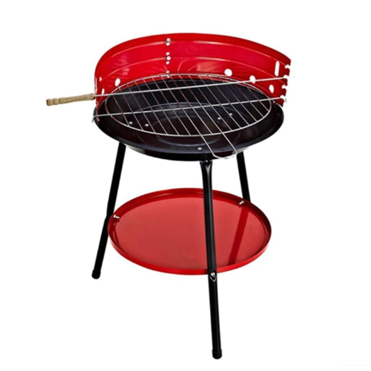 GENERICO - Parrilla Para Asado Portatil Camping 33x53cm