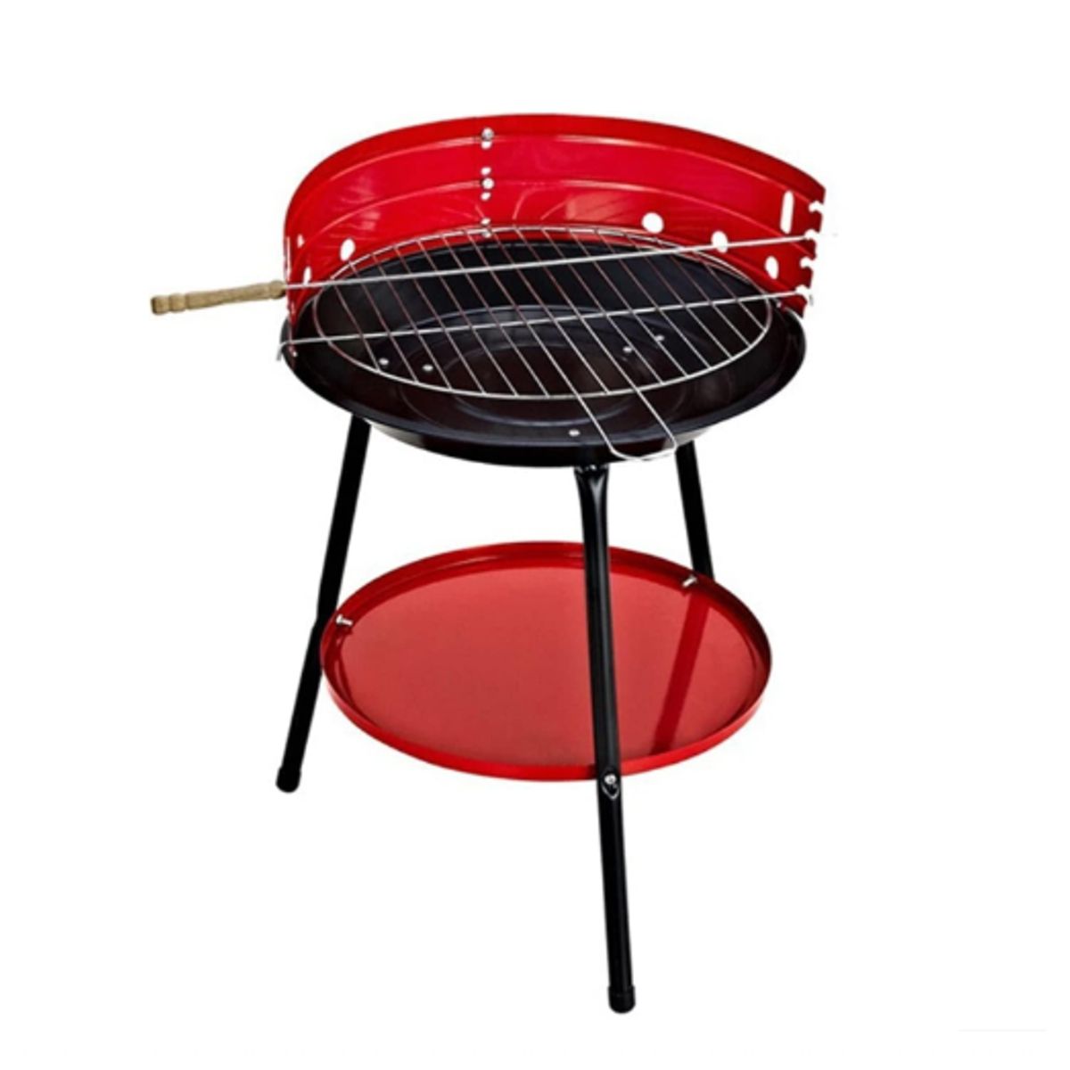 GENERICO - Parrilla Para Asado Portatil Camping 33x53cm