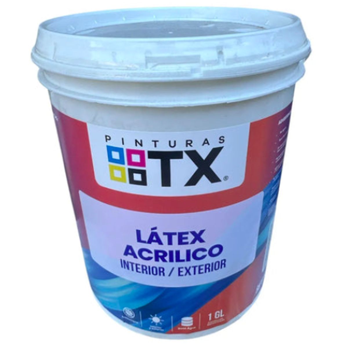 TX - Galon Latex Acrilico Color Blanco Grupo Tx Transex