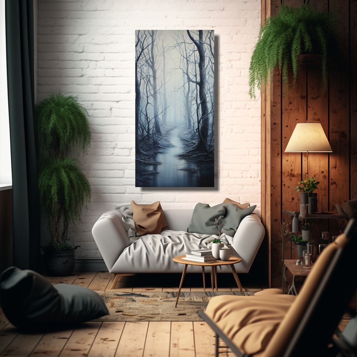 GENERICO - Pinturas Decorativas Del Arte Urbano Vertical De 70x140 Cm