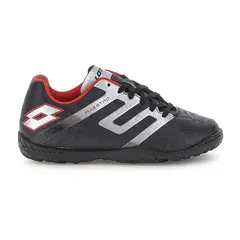 LOTTO - Zapato Baby Fútbol Juvenil Lotto-Maestro 700 TF Negro Gris