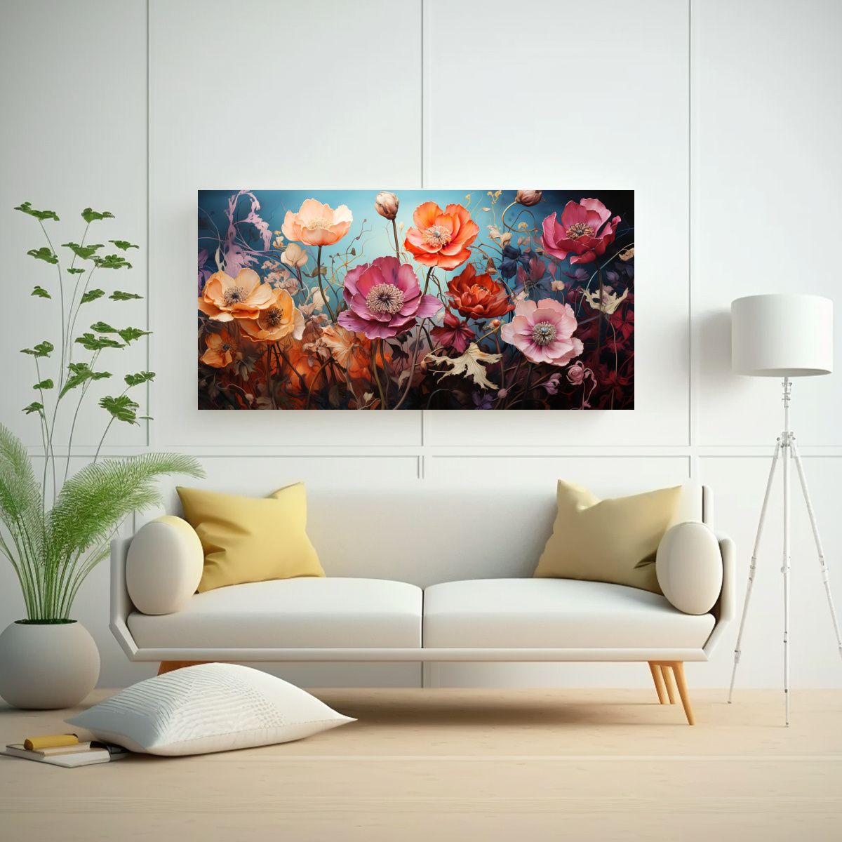 GENERICO - Cuadros Vintage De Composición Y Originalidad Al 120x60 Cm.