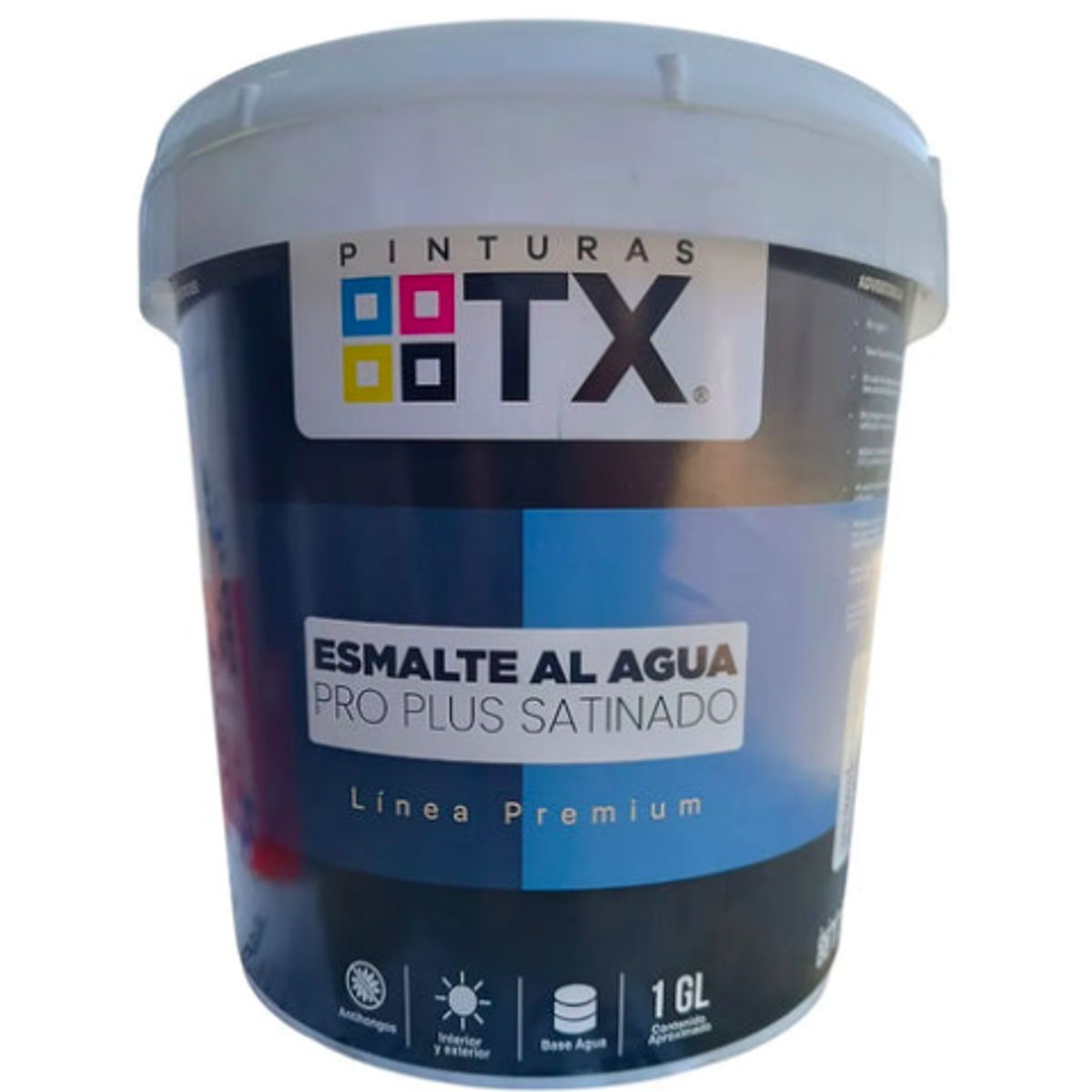 TX - PINTURA ESMALTE Al AGUA BLANCO 1GL GRUPO TX Transex