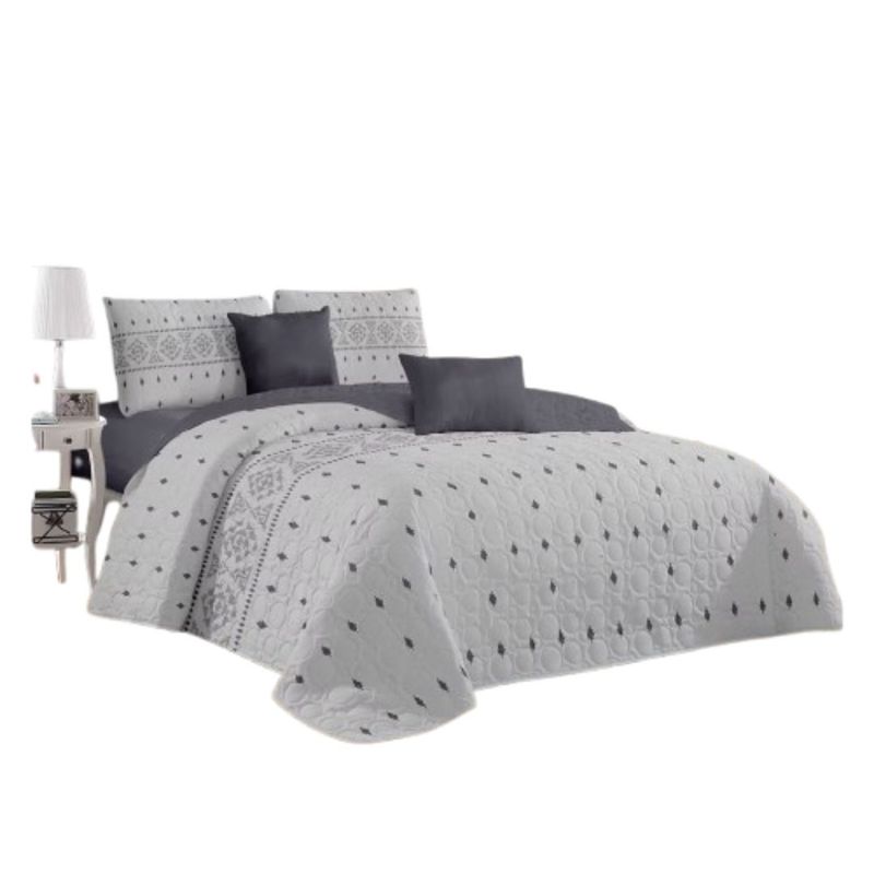 GENERICO - Cubrecama Quilt Verano 2 Plazas - Newcastle KFL693