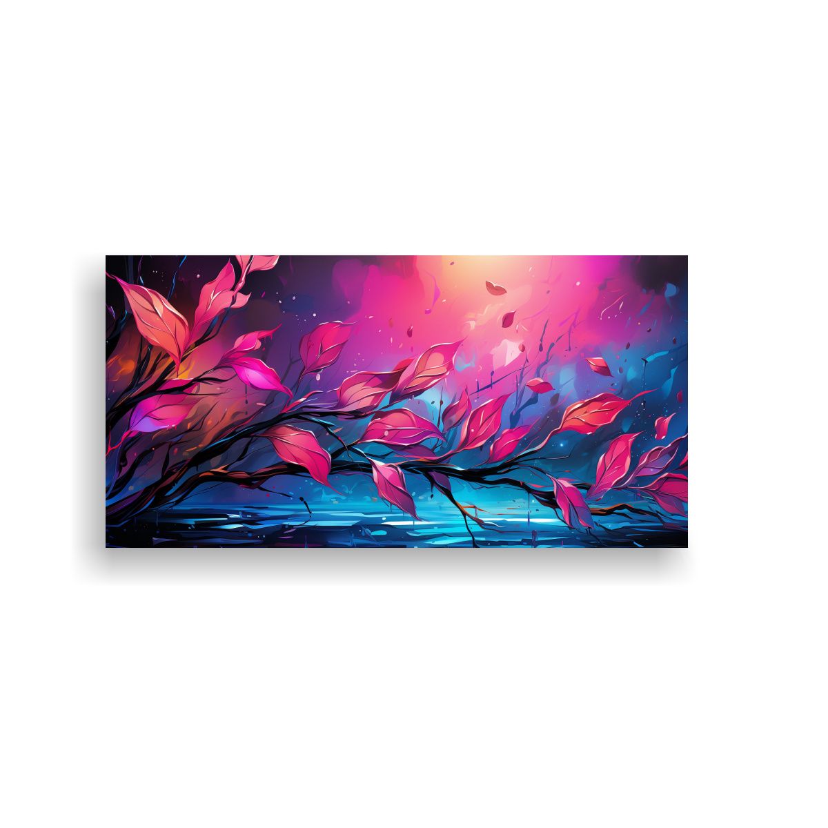 GENERICO - Pinturas Decorativas Modernas De Composición 120x60 Cm