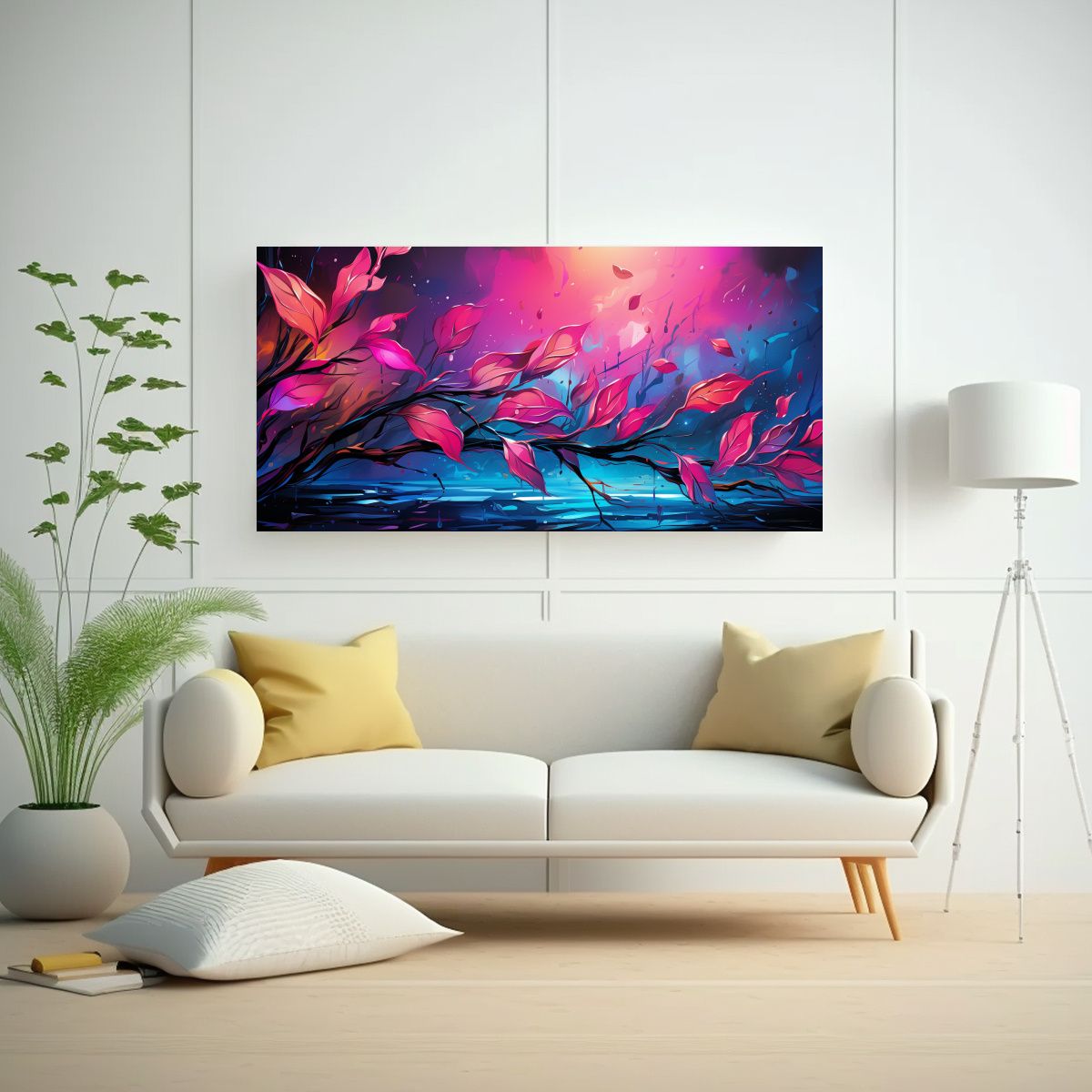 GENERICO - Pinturas Decorativas Modernas De Composición 120x60 Cm