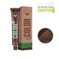 SALERM - Tintura Biokera 6.721 Rubio Oscuro Marrón Perlado Ceniza