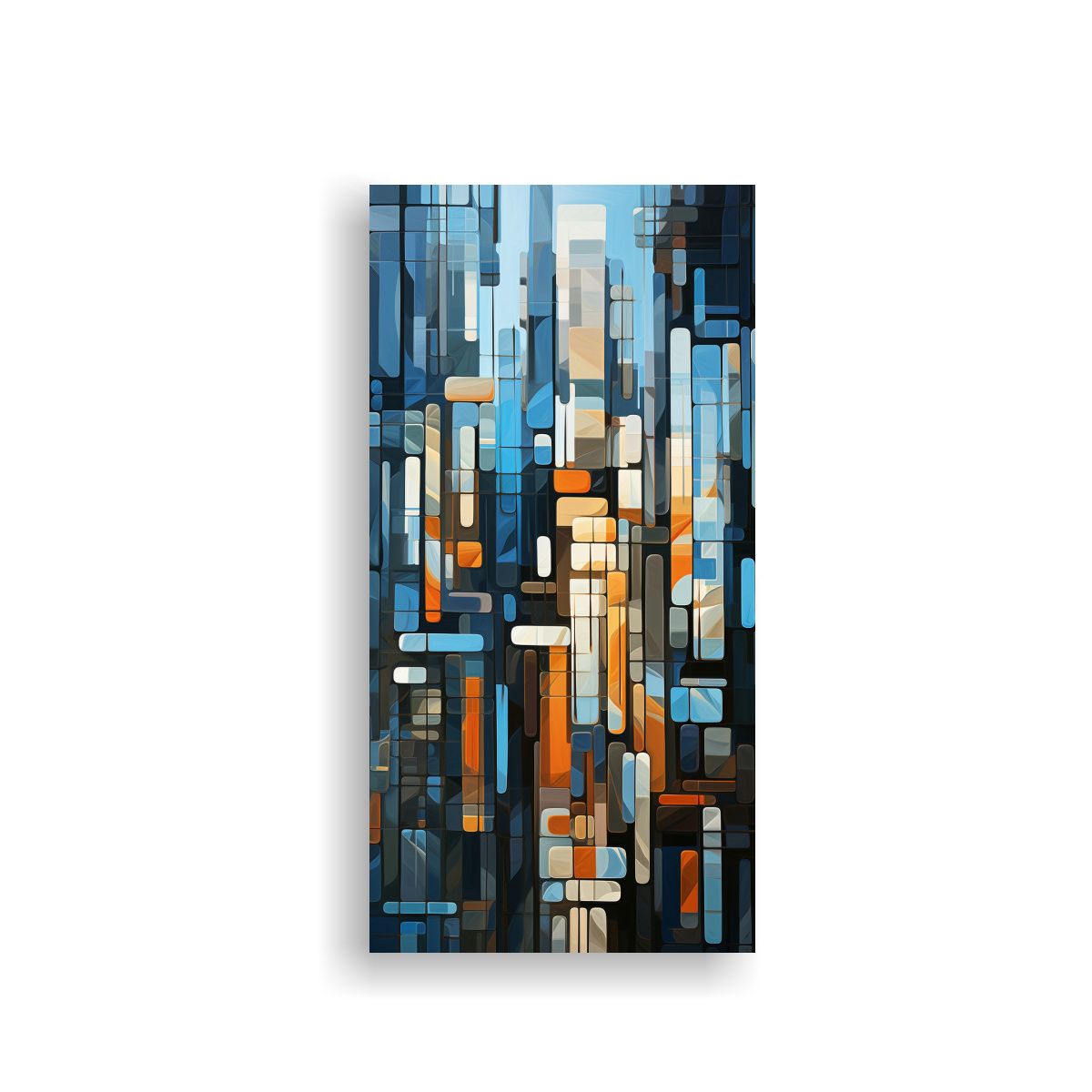 GENERICO - Fondo Mosaico Moderno Estilo Empresa Constructora 70x140 Cm