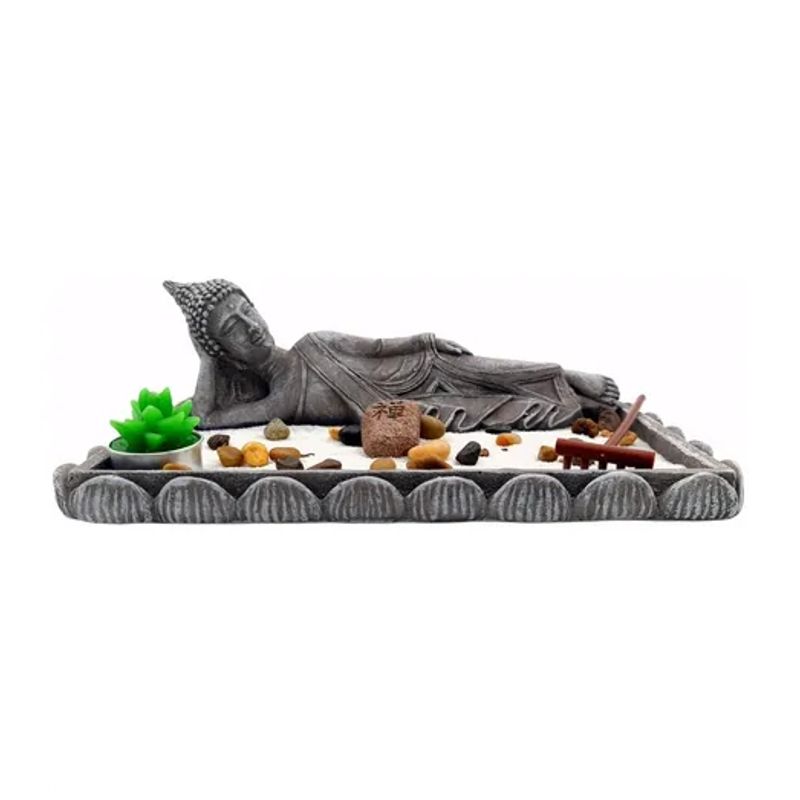 GENERICO - Buda Zen Jardin Budha Caccesorios 10x29x16cm
