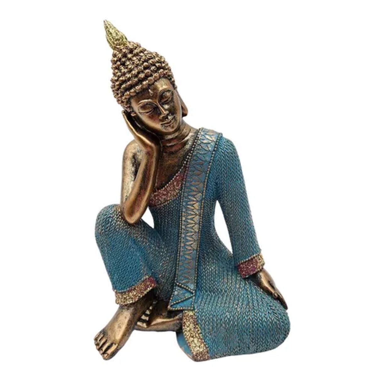 GENERICO - Estatua Figura De Buda Decorativa Adorno Decoracion