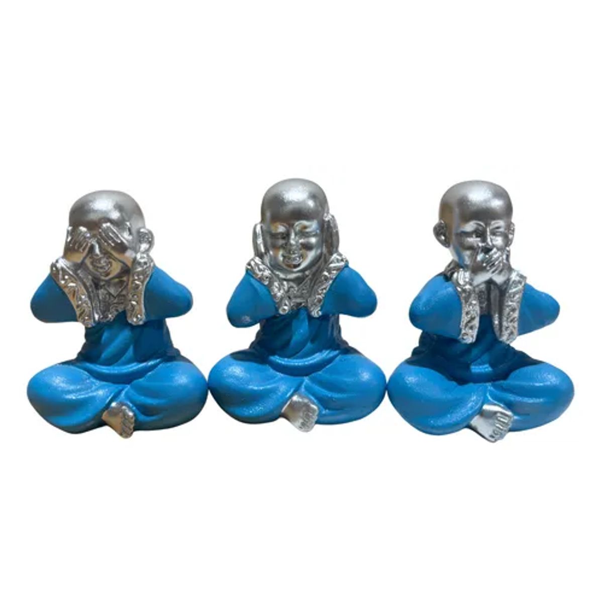 GENERICO - Set Figura Buda Csmudo Blco Peq Ji23-329ambienteyaromas