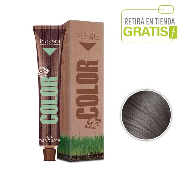 SALERM - SALERM Tintura Biokera 7.11 Rubio Ceniza Intenso