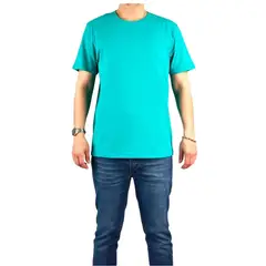 LOOK SHOP - Polera Manga Corta Algodón Para Estampar M A Xxxl M01