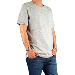 LOOK SHOP - Polera Manga Corta Algodón Para Estampar M A Xxxl M01