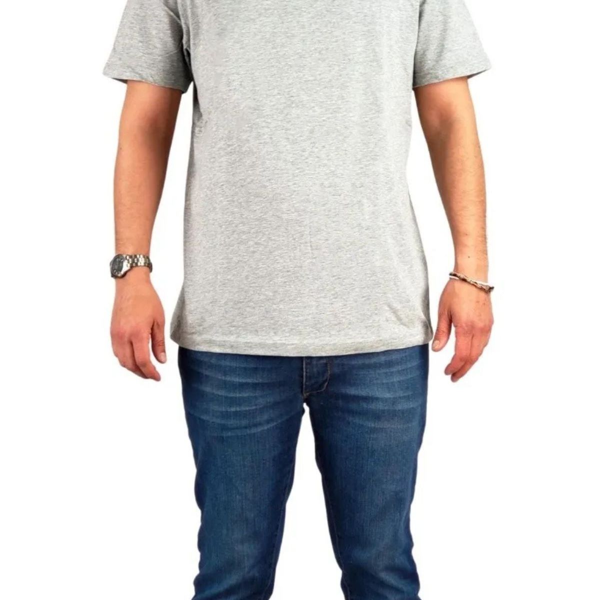 LOOK SHOP - Polera Manga Corta Algodón Para Estampar M A Xxxl M01