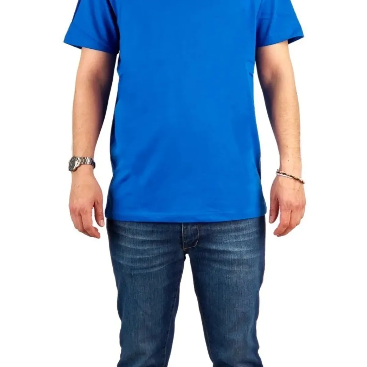 LOOK SHOP - Polera Manga Corta Algodón Para Estampar M A Xxxl M01