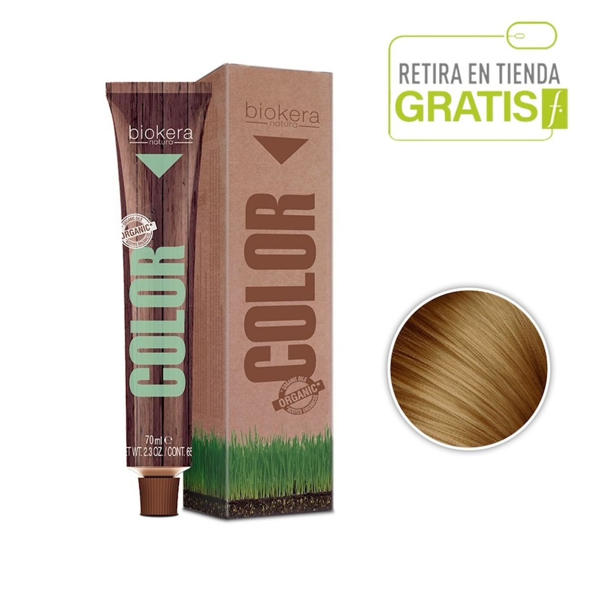 SALERM - SALERM Tintura Biokera 7.3 Rubio Dorado