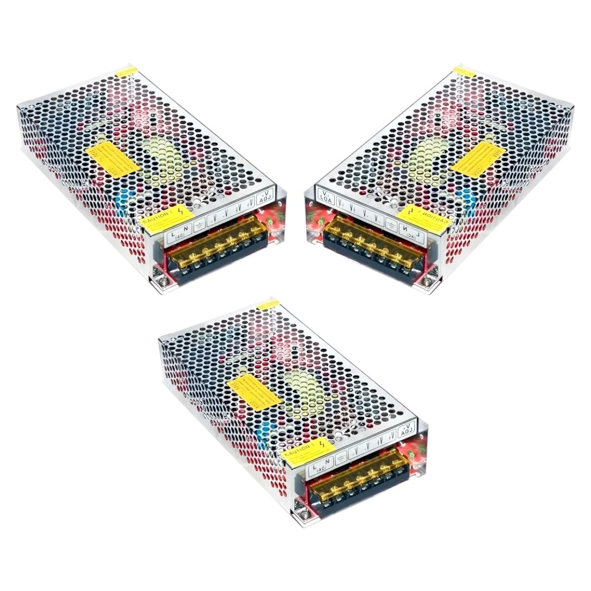 WANT - 3 Fuentes de Poder 12V 10A 120W IP20