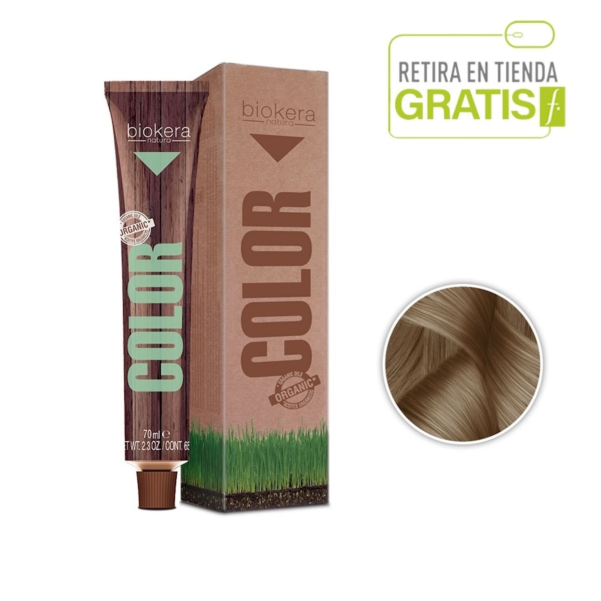 SALERM - SALERM Tintura Biokera 7.31 Rubio Beige