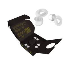 WOO EARPLUGS - Zen Pro - Protectores Auditivos 38dB - Blanco