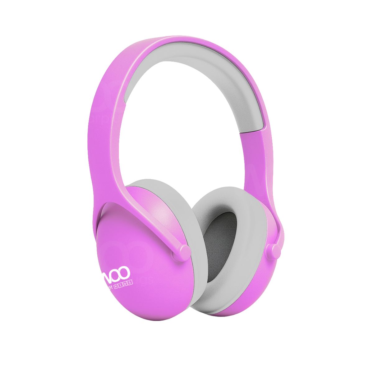 WOO EARPLUGS - Woo Quiet Kids Protector Auditivo Cintillo 24dB Niños - Rosa
