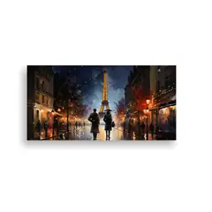 GENERICO - Pintura Decorativa De Arte Innovador Dos Hombres 120x60 Cm