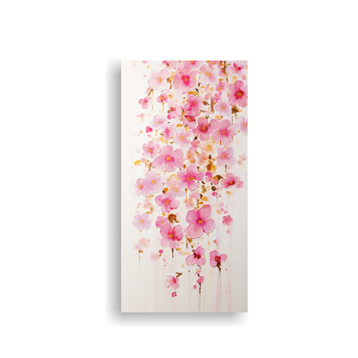 GENERICO - Tela En Bastidor Dibujo Contraste Pintura 70x140 Cm