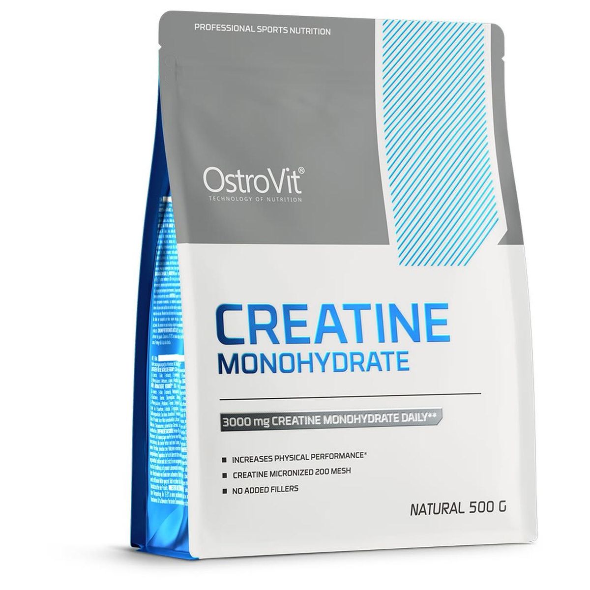 OSTROVIT - Creatina Monohidratada 500 gr Sin sabor- OstroVit
