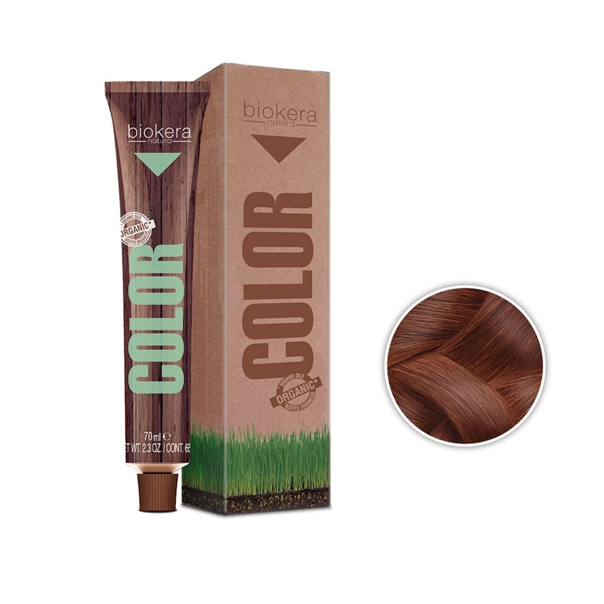 SALERM - SALERM Tintura Biokera 8.44 Rubio Claro Cobrizo Intenso