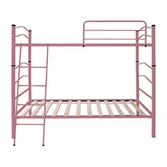 FUTONES Y MUEBLES - Camarote desmontable DOS 1.5 plaza Rosado