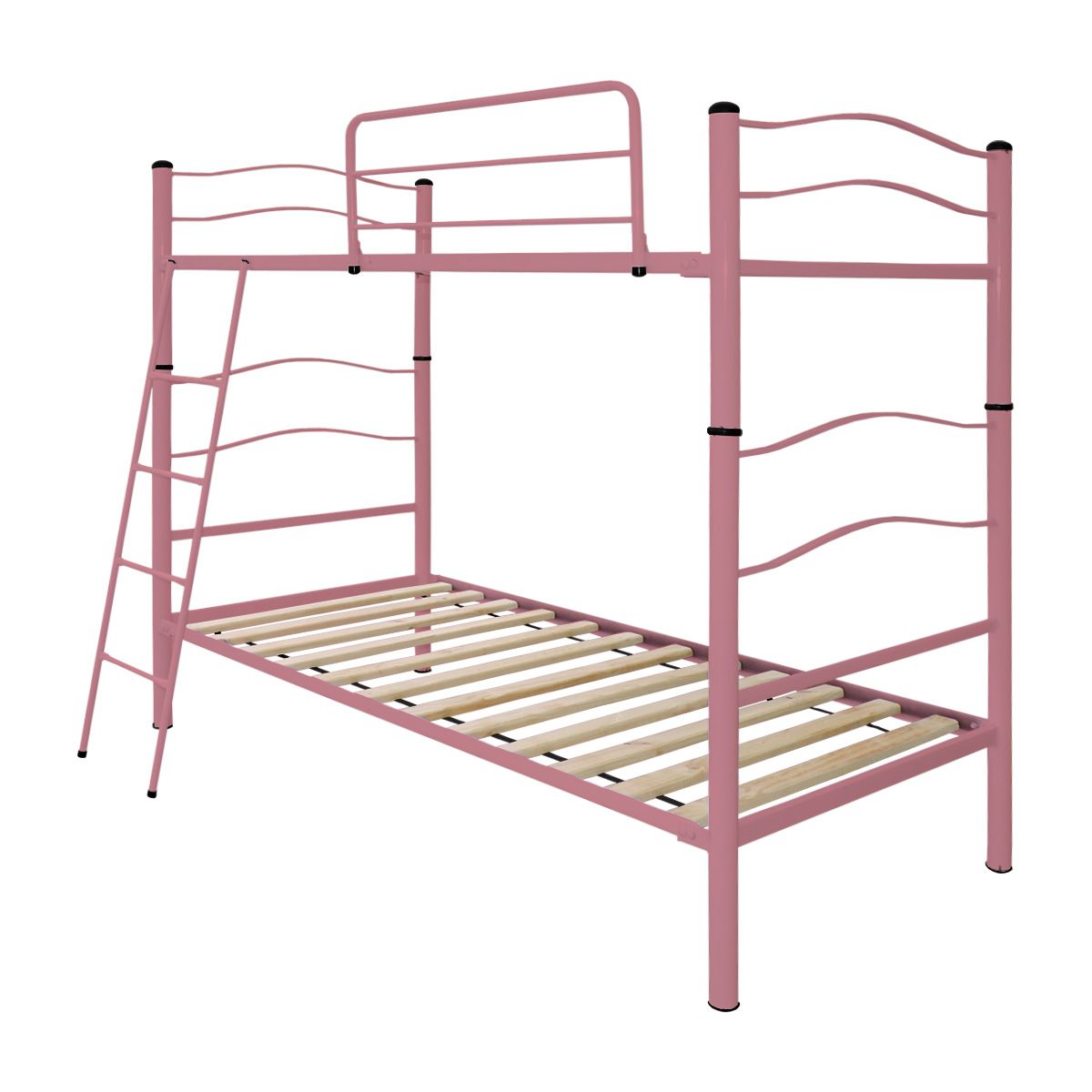 FUTONES Y MUEBLES - Camarote desmontable DOS 1.5 plaza Rosado