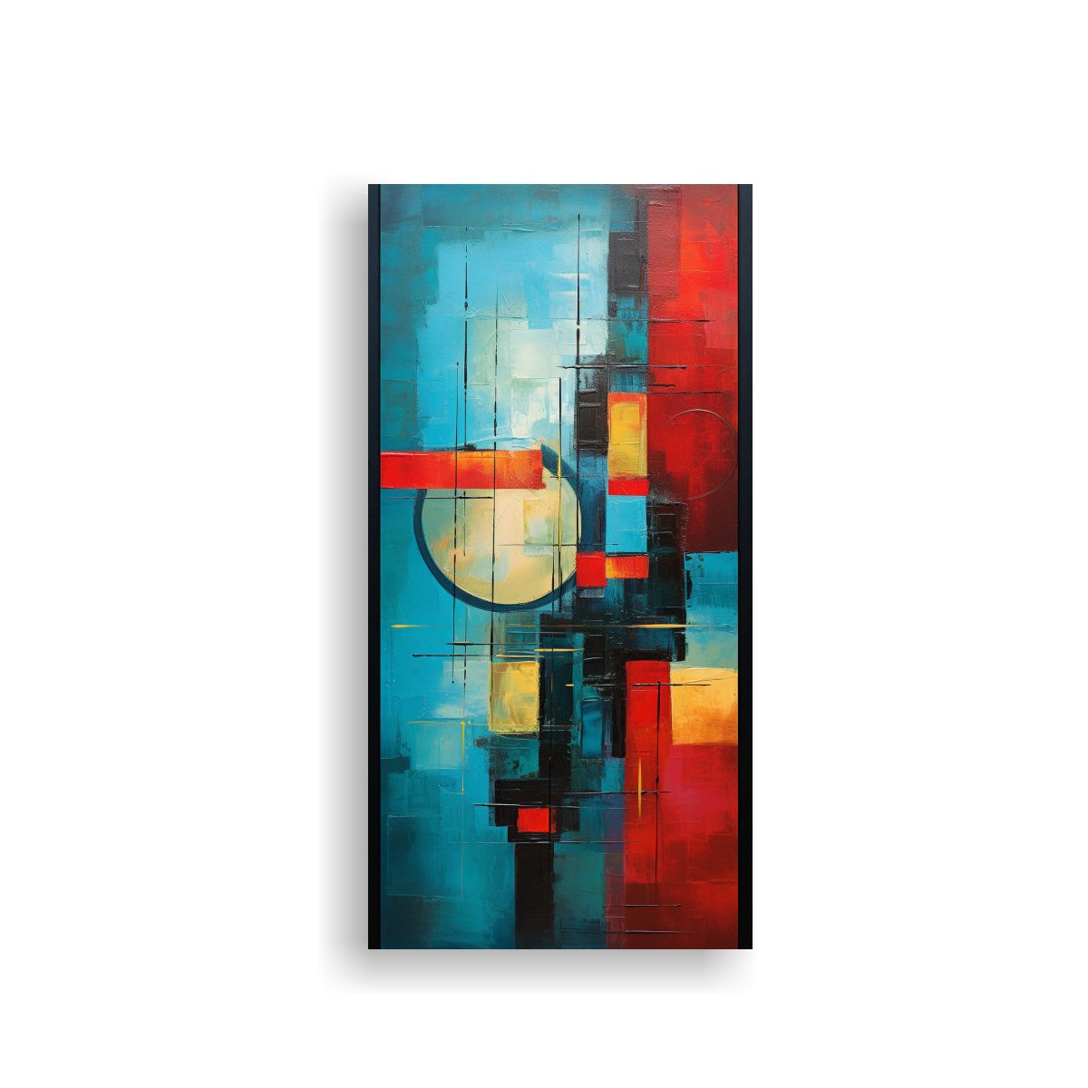 GENERICO - Pinturas Abstractas De Pared Arte De Alta 70x140 Cm.