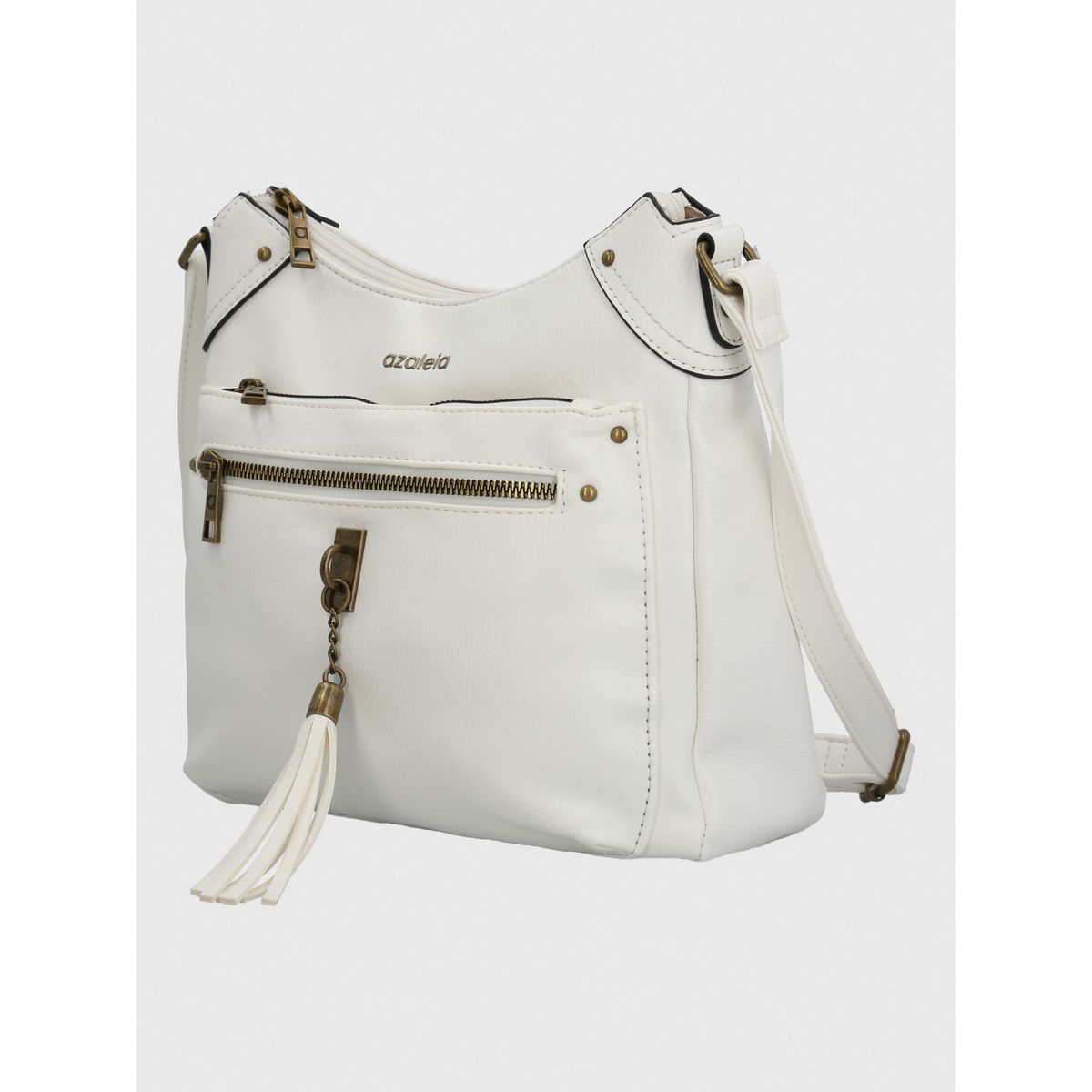 AZALEIA - Cartera Mujer Martita Cross Blanco AZALEIA