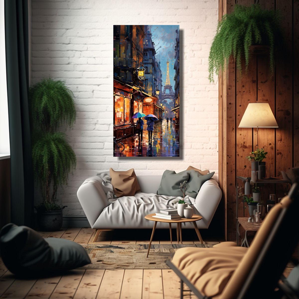 GENERICO - Lienzo De Tela Abstracto Inspirador Con 70x140 Cm