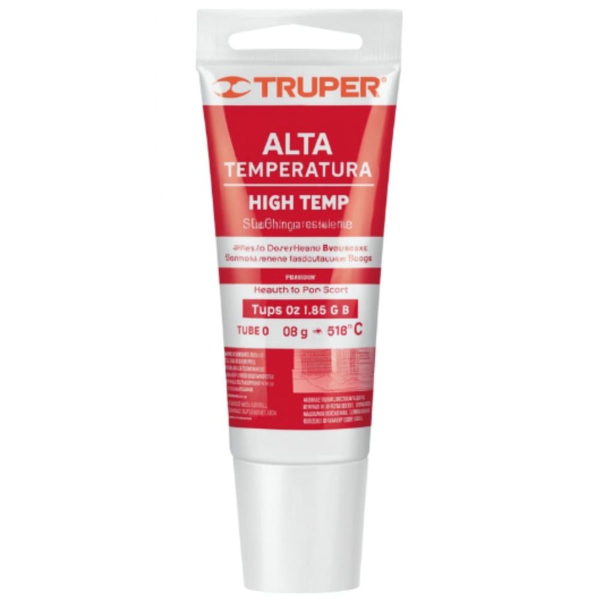 TRUPER - Silicona Sellador Rojo Para Altas Temperaturas 85g Truper