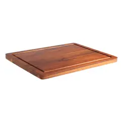 CITYSHOP - Tabla de Acacia para Carnes 40 x 30 x 2 cm