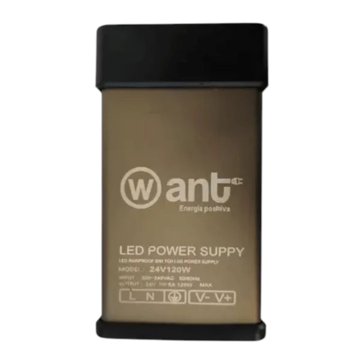 WANT - 2 Fuentes de Poder 24V 5A 120W IP44