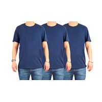 Pack 3 Poleras Para Estampar Algodón Manga Corta Hombre 001