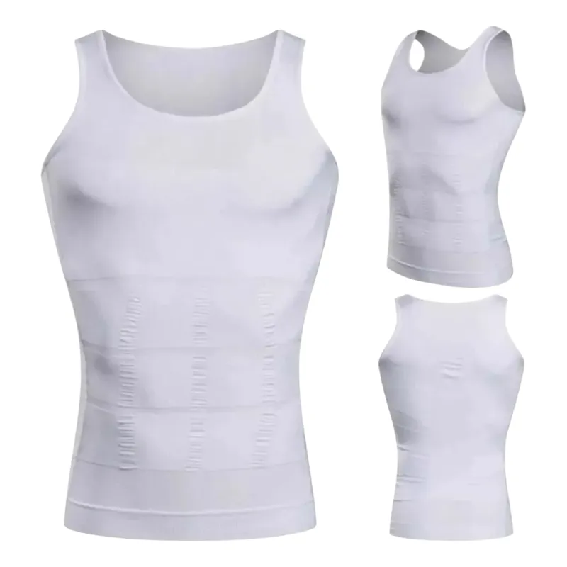 GENERICO - Camiseta Reductora Hombre Faja Hombre Reductora Poleras